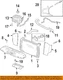 GM OEM 91-19 Aurora Cooling Radiator Components-Upper Panel Retainer 11561878