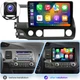 Apple CarPlay For Honda Civic 2006-2011 Android 12 GPS Navi Car Stereo Radio Cam