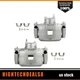 Fits 2008-2015 Mitsubishi Lancer  Brake Calipers Front Pair w/ Bracket