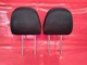 2015-2021 Subaru WRX Front Left Right Headrest Set Black Cloth Red Stitching
