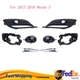 For 2017 2018 Mazda 3 LED LH RH Bumper Fog Lights Pair Front Lamp Left Right