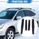 4pcs Roof Rack Rail End Covers Cap For Lexus RX350 RX300 RX330 RX400h 2003-2009