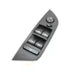 12-15 BMW X1 E84 FRONT LEFT DRIVER DOOR MASTER WINDOW SWITCH (w/o P-FOLD) BLACK