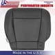 2015 2016 2017 Fits Ford F150 Lariat Passenger Bottom Leather Seat Cover Black