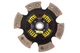 ACT 6240508 6-Pad Sprung Race Disc &ndash; Fits Mazda 6 & Hyundai Genesis Coupe