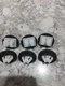 6 OEM BUMPER SIDE EXTENSION CLIPS!  LINCOLN AVIATOR & FORD ESCAPE! W719957-S300