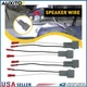 4x Speaker Wire Adapters Harness Connectors For Mercury Ford Mazda Lincoln