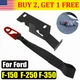 For 2009-2022 Ford F150 F250 F350 Rear Seat Quick Latch Release Kit Red Strap 