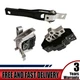 3PCS For VW Volkswagen Atlas Cross Sport 3.6L 2018-2022 NEW Engine Gearbox Mount