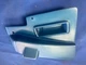 Original GM Corvette C2 Radio Side Panel Bright Blue LH 1967 -NICE-