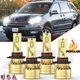 For Toyota Sienna 2004-2010 4pcs Combo LED Headlight Bulbs High Low Beam White