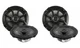 4) KICKER 43CSC654 CSC65 6.5" 1200W Peak 4-Ohm Car Audio Coaxial Speakers