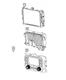 Genuine Mopar Multi Media Radio 68453843AG