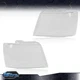 Fit For 07-14 Chevy Tahoe Suburban Headlights Headlamp Lens Clear Cover Pair