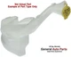11 12 13 14 15 16 17 18 Porsche Cayenne Washer Bottle w/Cap ID# 95852870300