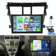For Toyota Vios Yaris 2007-2012 Car Stereo Radio GPS WIFI Carplay Android 15 CAM