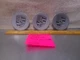 993.361.303.05 Porsche 99 00 01 02 03 04 05 Boxster 3 inch Center Caps set of 3