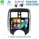 Android 13 For Nissan Versa Note 2014-2018 Car Radio Stereo  GPS Navi Carplay BT