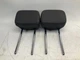 15-21 Mercedes W205 C-Class Rear Seat Headrest Head Rest Leather Pair Q