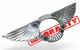 Bentley Continental Flying Spur Hood Radiator Grille Grill Badge Wings Chrome