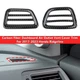 Carbon Fiber Dashboard Air Outlet Vent Cover Trim Fit for 2017+ Honda Ridgeline