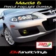 03-08 Mazda 6 SPEED Fog light JDM Yellow Overlays TINT