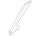 Genuine Nissan Body C-Pillar Trim Panel 76917-6LB0A