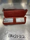 1987-1996 Ford F150 F250 F350 Bronco RED CLOTH Sun Visors Sunvisor Pair OEM