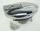JAGUAR XJS SERIES 3 CONVERTIBLE FUEL GAS TANK FILLER DOOR CHROME LID 1986-1996