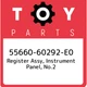 55660-60292-E0 Toyota Register assy, instrument panel, no.2 5566060292E0, New Ge
