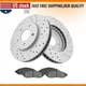Front Ceramic Brake Pad & Disc Rotor Kit For Nissan Leaf 2013-2021 Nissan NV200