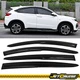 Fits 16-22 Honda HRV Mugen Style Acrylic Window Visors Rain Sun Guard Deflector