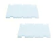OER Console Gauge Lens Set For 1968-1969 Camaro 1968-1974 Nova/Ventura 1974 GTO