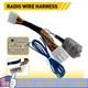 Radio Add AMP Subwoofer Amplifier Plug Adapter Wiring Harness US 1X For Nissan F