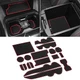 for Toyota Tacoma 2016-2021 2022 2023 Non-Slip Anti Dust Liner Cup Holder, Ce...