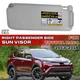 1X Right Passenger Side Gray Sun Visor 74320-42595-B1 For Toyota RAV4 2013-2018