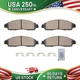 Ceramic Front Disc Brake Pad Set for Nissan Nissan LEAF 2021-2023 D2138-9375