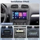 For VW Golf 5 MK5 MK6 Jetta Passat CC 9" Android 13 CarPlay Car Stereo Radio GPS