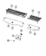 Genuine Mopar Load Floor 5SD55DX9AD
