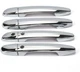 Chrome Door Handle Cover Trim for 15-21 Mazda 2 / 15-18 Mazda 3 / 16-21 Mazda 6