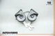 09-11 Jaguar XF XFR X250 High Low Tone Horn Alarm Sound Siren Set of 2 OEM