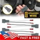 4x Metra 72-5512 Speaker Wire Adapters for Select 1986-Up Ford Vehicles