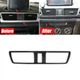 Carbon Fiber Style Middle Air Outlet Vent Trim Cover For Mazda 3 Axela 2014-2019