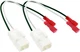 VIXEN GO VGH-72-6514 CAR FACTORY SPEAKER HARNESS FOR CHRYSLER/DODGE 1990-UP PAIR