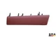 Porsche Taycan Bordeaux Red Leather Left Side Dashboard Trim 2020 - 2024 OEM