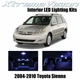 XtremeVision Interior LED for Toyota Sienna 2004-2010 (14 PCS) Blue