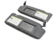 2015-2023 AUDI Q3 (8U) FRONT LEFT & RIGHT SUNVISOR SUN VISOR SET-2 (Black)