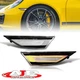 Clear LED Turn Signal Side Marker Light Lamps For Porsche 911 Carrera 718 Cayman