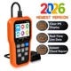 AUIMSOCO Car Diagnostic Tool OBD2 Scanner SRS ABS ENGINE AT Code Reader
