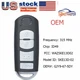OEM Remote Car Key FOB for 2014-2019 Mazda 3 Sedan MX-5 WAZSKE13D02 315Mhz ID49